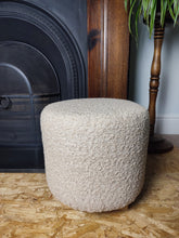 Load image into Gallery viewer, Handmade Recycled Paint Tub Footstool - Small