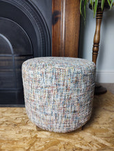 Load image into Gallery viewer, Handmade Recycled Paint Tub Footstool - Small