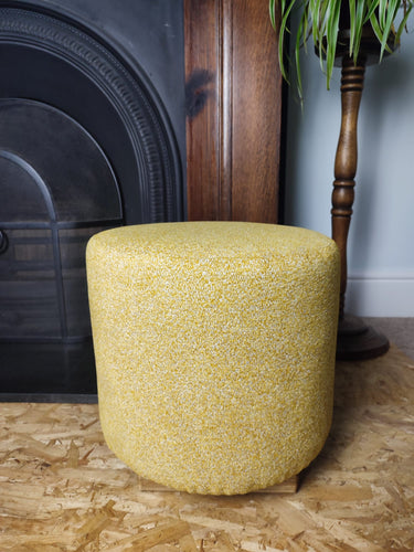 Handmade Recycled Paint Tub Footstool - Small